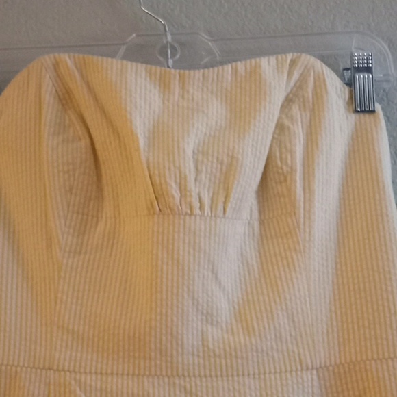 Lily Pulitzer Preppy Pastel Butter Yellow Gingham Coquette Girl A-Line Dress - Picture 3 of 8